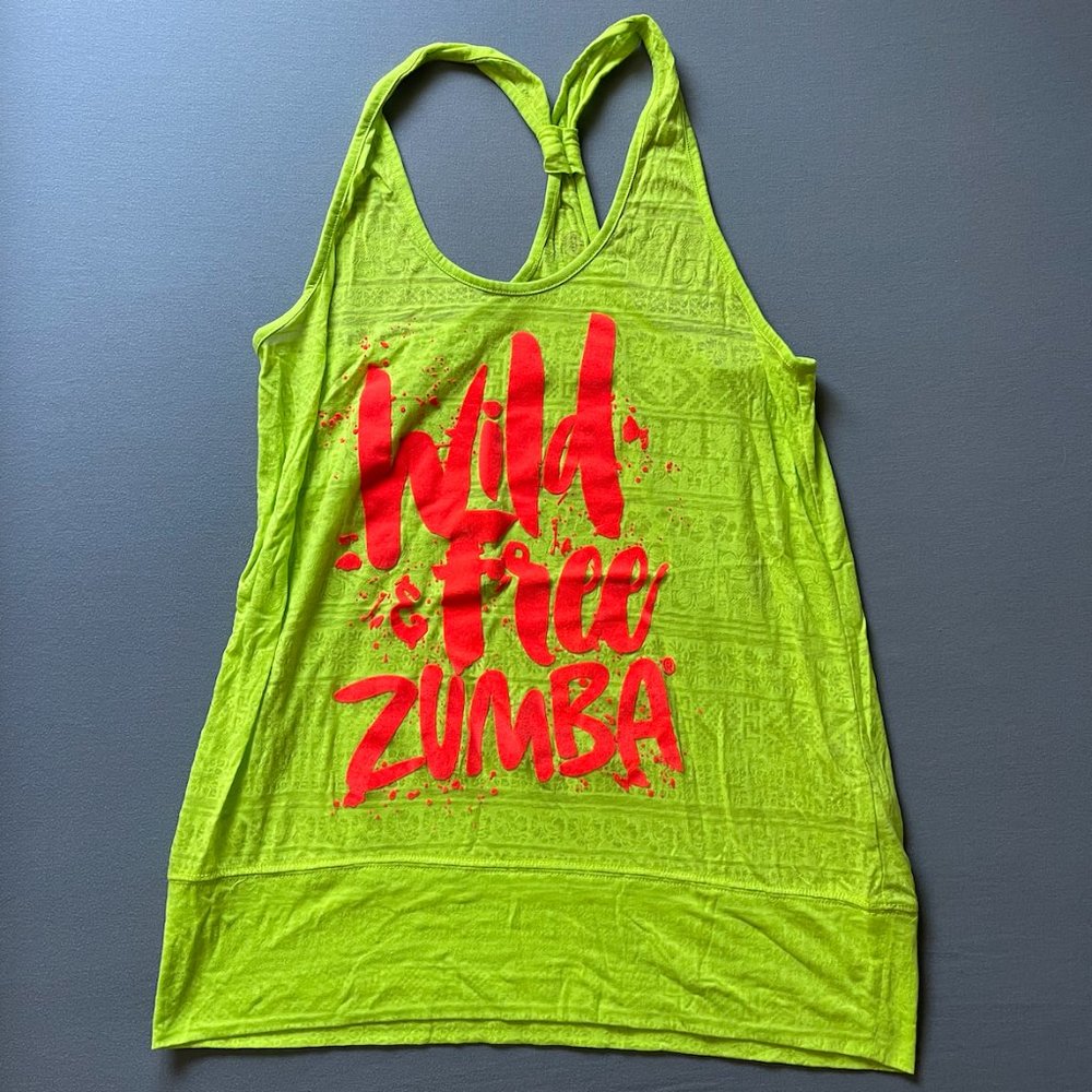Zumba Wild and Free Tank Top M